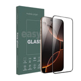 Mobile Origin EasyGlass Skärmskyddsglas - iPhone 16 Pro - Genomskinlig/Svart Kant