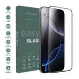 Mobile Origin EasyGlass Skärmskyddsglas - iPhone 16 Pro Max - Genomskinlig/Svart Kant