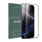 Mobile Origin EasyGlass Skärmskyddsglas - iPhone 16 Pro Max - Genomskinlig/Svart Kant