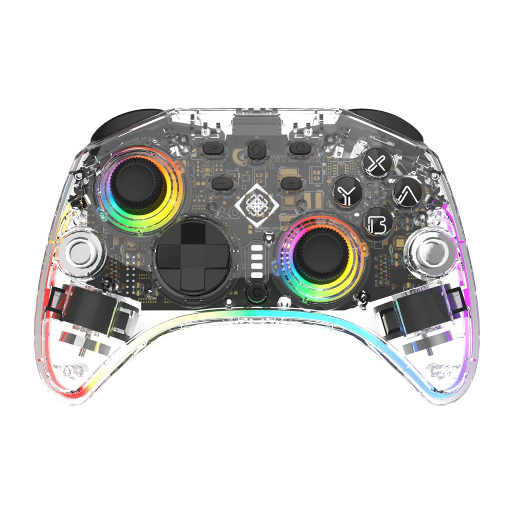 Deltaco Trådlös Gaming Controller för Nintendo Switch 2 - Genomskinlig