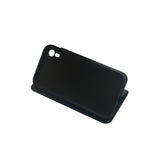 GreenMind iPhone XR Konstläder Flip Fodral m. Korthållare & Ställfunktion - Svart