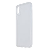 GreenMind iPhone X / XS Flexibelt Plast Skal - Transparent