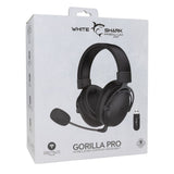 White Shark GORILLA PRO Trådlös Over-Ear Gaming Headset - Svart