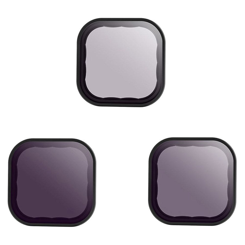 TELESIN ND8 / 16 / 32 Filter för Objektiv - GoPro Hero 9 / 10 / 11 / 12 / 11 Mini