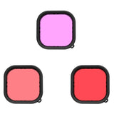 TELESIN Linsfilter för Vattentätt Fodral för GoPro Hero 9 / 10 / 11 / 12 / 13