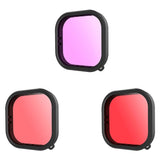 TELESIN Linsfilter för Vattentätt Fodral för GoPro Hero 9 / 10 / 11 / 12 / 13