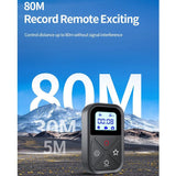 TELESIN Fjärrkontroll för GoPro Hero 8 / 9 / 10 / 11 / 12 / 13 / Max & Smartphones - Svart