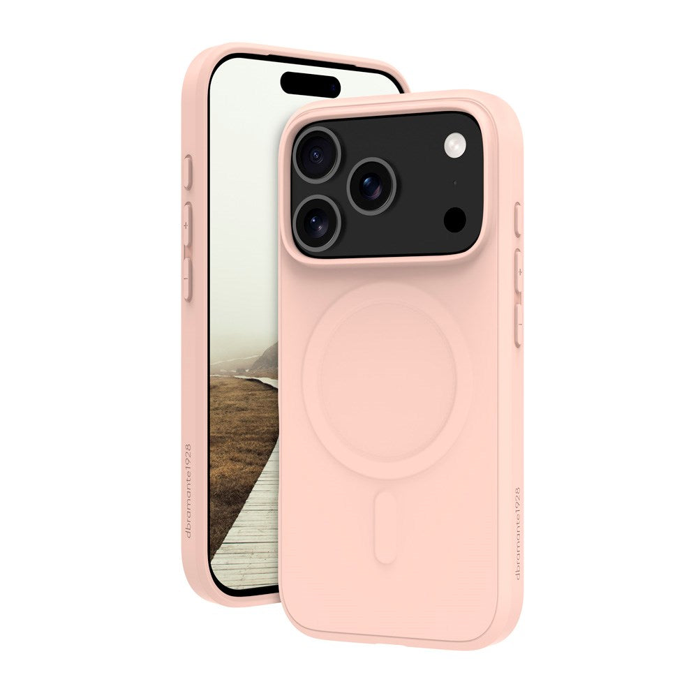 iPhone 17 Pro dbramante1928 Greenland Pro Skal - MagSafe Kompatibel - Pink Sand