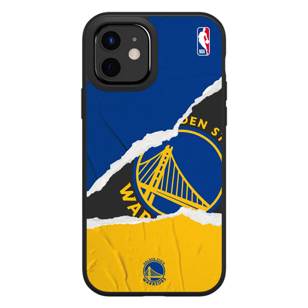 iPhone 12 / 12 Pro RhinoShield SolidSuit Tåligt NBA Skal med Golden State Warriors - Sweat and Tears