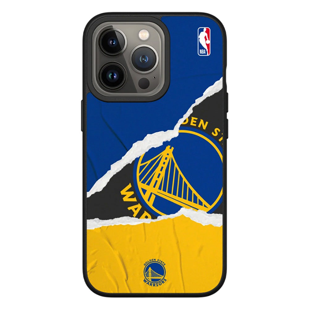 iPhone 13 Pro RhinoShield SolidSuit Tåligt NBA Skal med Golden State Warriors - Sweat and Tears