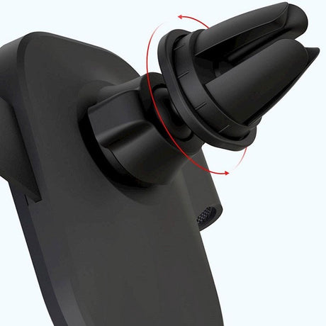 XO C37 Bilhållare med Armar - Ventilationsgaller - Svart