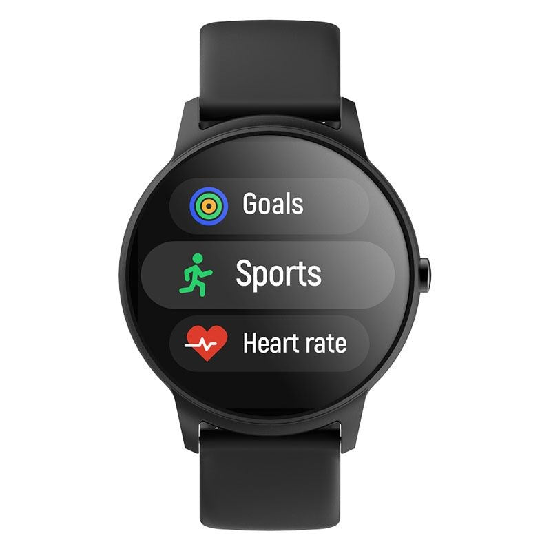 Forever Forevive 2 SB-330 Fitness Smartwatch m. Hjärtfrekvensmonitor och pedometer - Svart