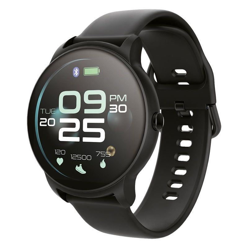 Forever Forevive 2 SB-330 Fitness Smartwatch m. Hjärtfrekvensmonitor och pedometer - Svart