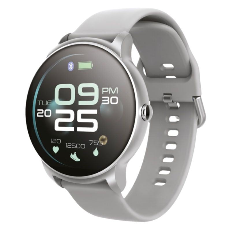 Forever Forevive 2 SB-330 Fitness Smartwatch m. Hjärtfrekvensmonitor och pedometer - Silver