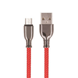 Setty USB-A till Micro USB Kabel 3A - 1m - Röd