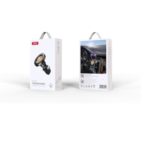 XO 129 Magnetisk Mobilhållare för Bil - Ventilationsgaller - Svart