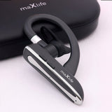 Maxlife MXBH-01 Bluetooth Headset med Laddningsfodral - Svart
