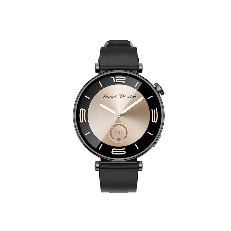 XO GT4 Mini Smartwatch med Utbytbara Urtavlor - Svart
