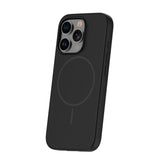 iPhone 16 Pro Silicone Thin Skal - MagSafe Kompatibel - Svart