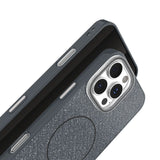 iPhone 17e / 16e TFO Glitter Thin Skal - MagSafe Kompatibel - Svart