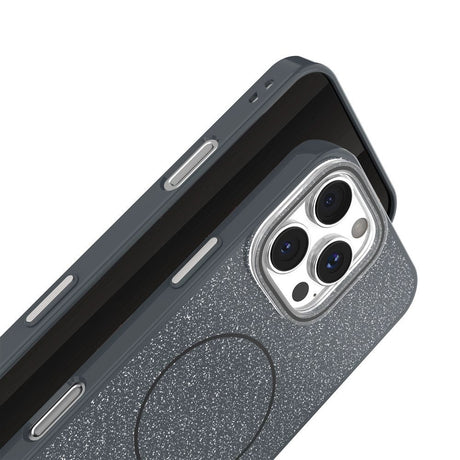 iPhone 17e / 16e TFO Glitter Thin Skal - MagSafe Kompatibel - Svart
