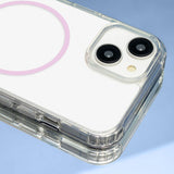 iPhone 17 TFO Anti-Shock Thin Skal - MagSafe Kompatibel - Genomskinlig / Rosa