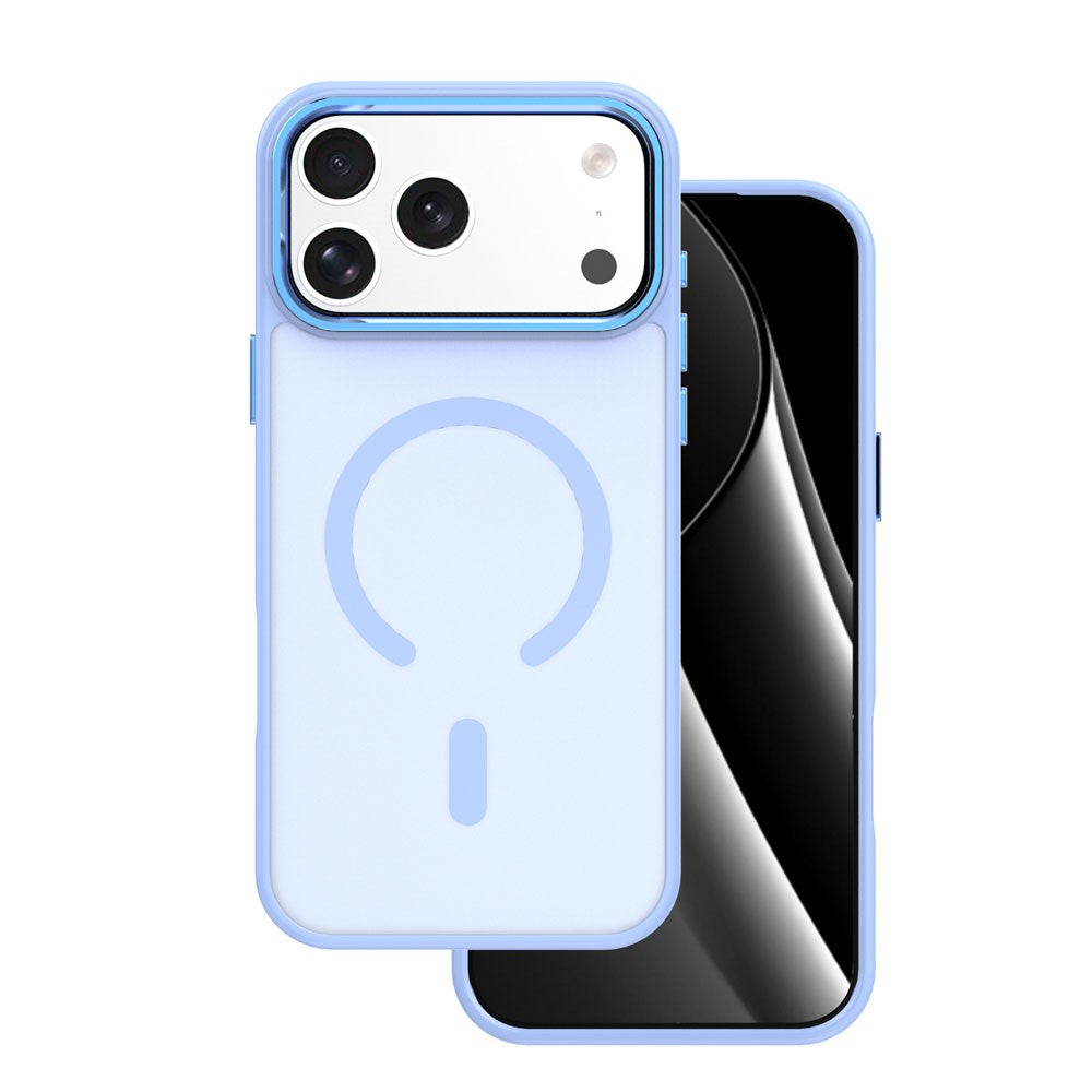 iPhone 17 Pro TFO Frozen Hybrid Skal - MagSafe Kompatibel - Blå