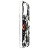 iPhone 17 Pro TFO Glow Glam Skal - Blå / Blommor