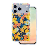 iPhone 17 Pro TFO Glow Glam Skal - Orange / Blommor