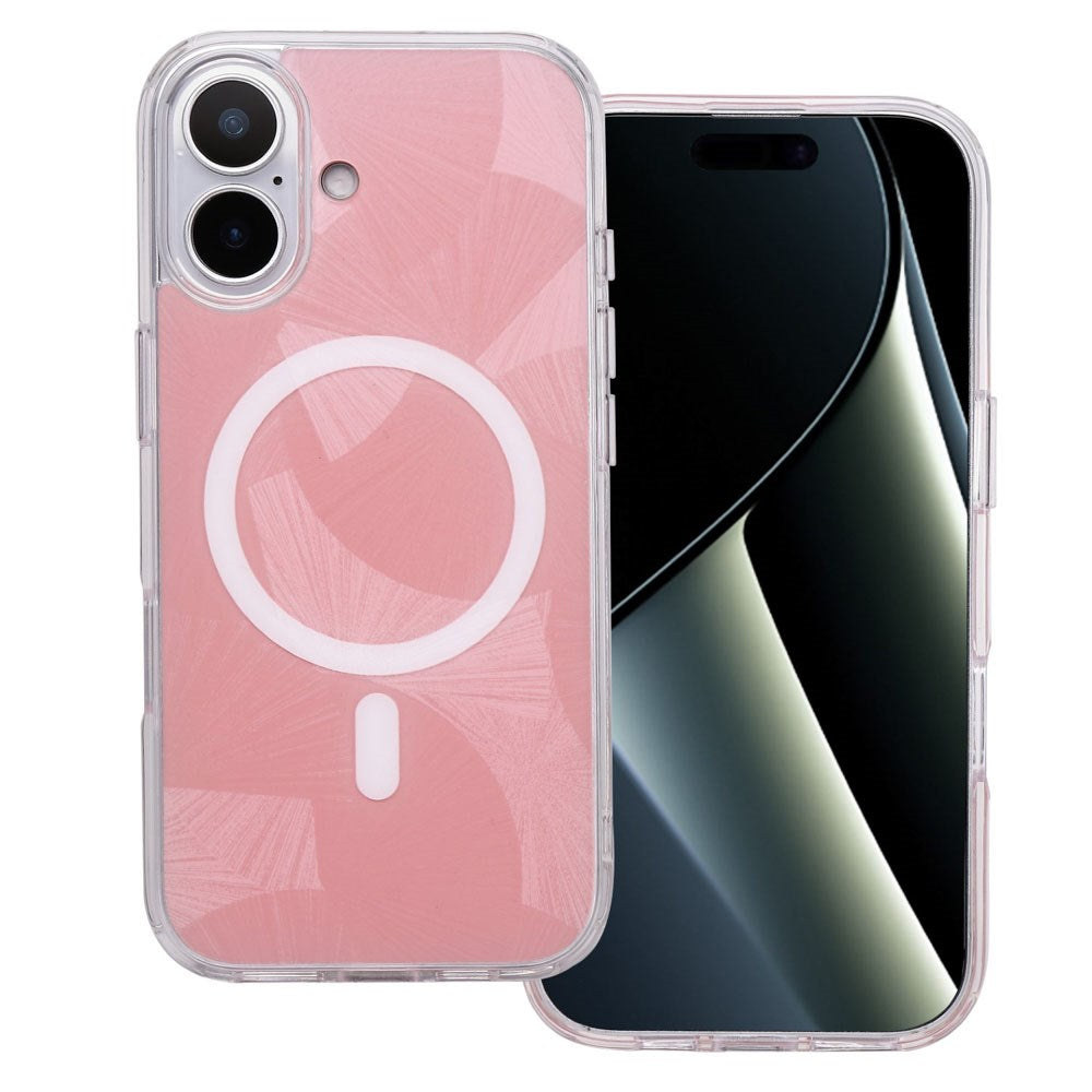 iPhone 17 TFO Flash Skal - MagSafe Kompatibel - Rosa