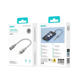 BWOO Lightning till 3,5 mm Jack Adapter – Grå