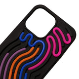 iPhone 17 Pro TFO DIY Snake Silikon Skal - Svart
