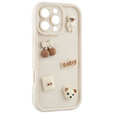 Samsung Galaxy A16 TFO Ultra Trendy 3D Skal - Beige Bear