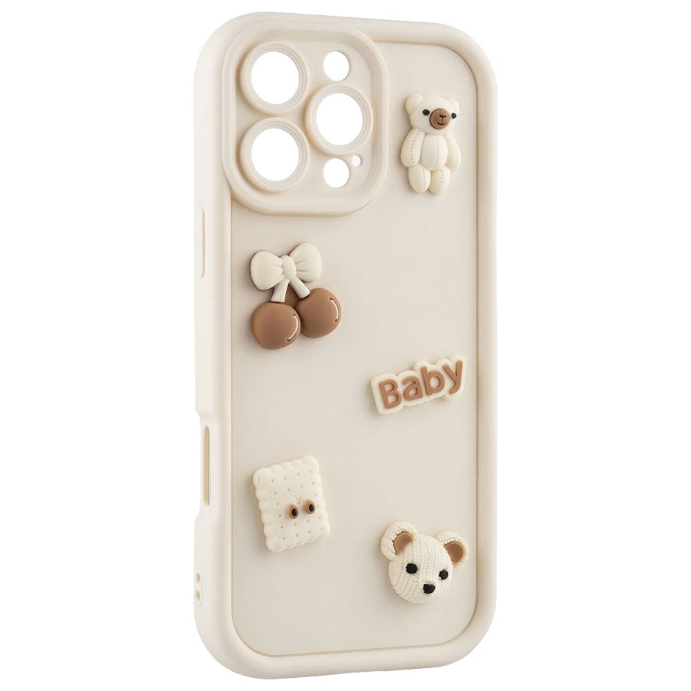 Samsung Galaxy A26 (5G) TFO Ultra Trendy 3D Skal - Beige Bear