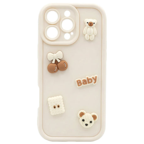 Samsung Galaxy A37 TFO Ultra Trendy 3D Skal - Beige Bear