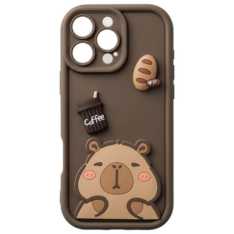 Samsung Galaxy A26 (5G) TFO Ultra Trendy 3D Skal - Brown Capybara
