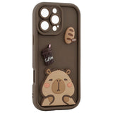 Samsung Galaxy A57 TFO Ultra Trendy 3D Skal - Brown Capybara