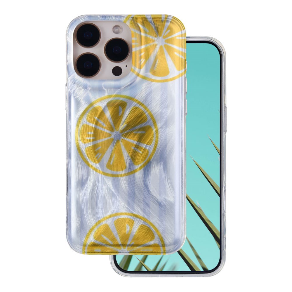 iPhone 16 Pro TFO Ultra Trendy Sommar Skal - Lemon