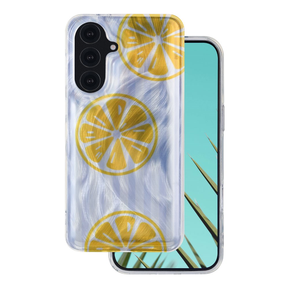 Samsung Galaxy S26 TFO Ultra Trendy Sommar Skal - Lemon