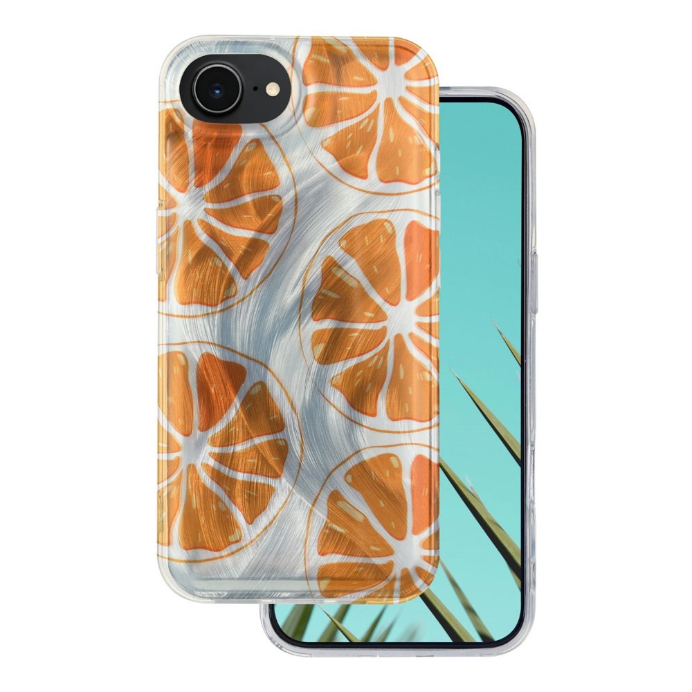 iPhone 17e / 16e TFO Ultra Trendy Sommar Skal - Orange
