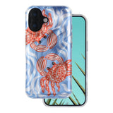 iPhone 16 TFO Ultra Trendy Sommar Skal - Crab