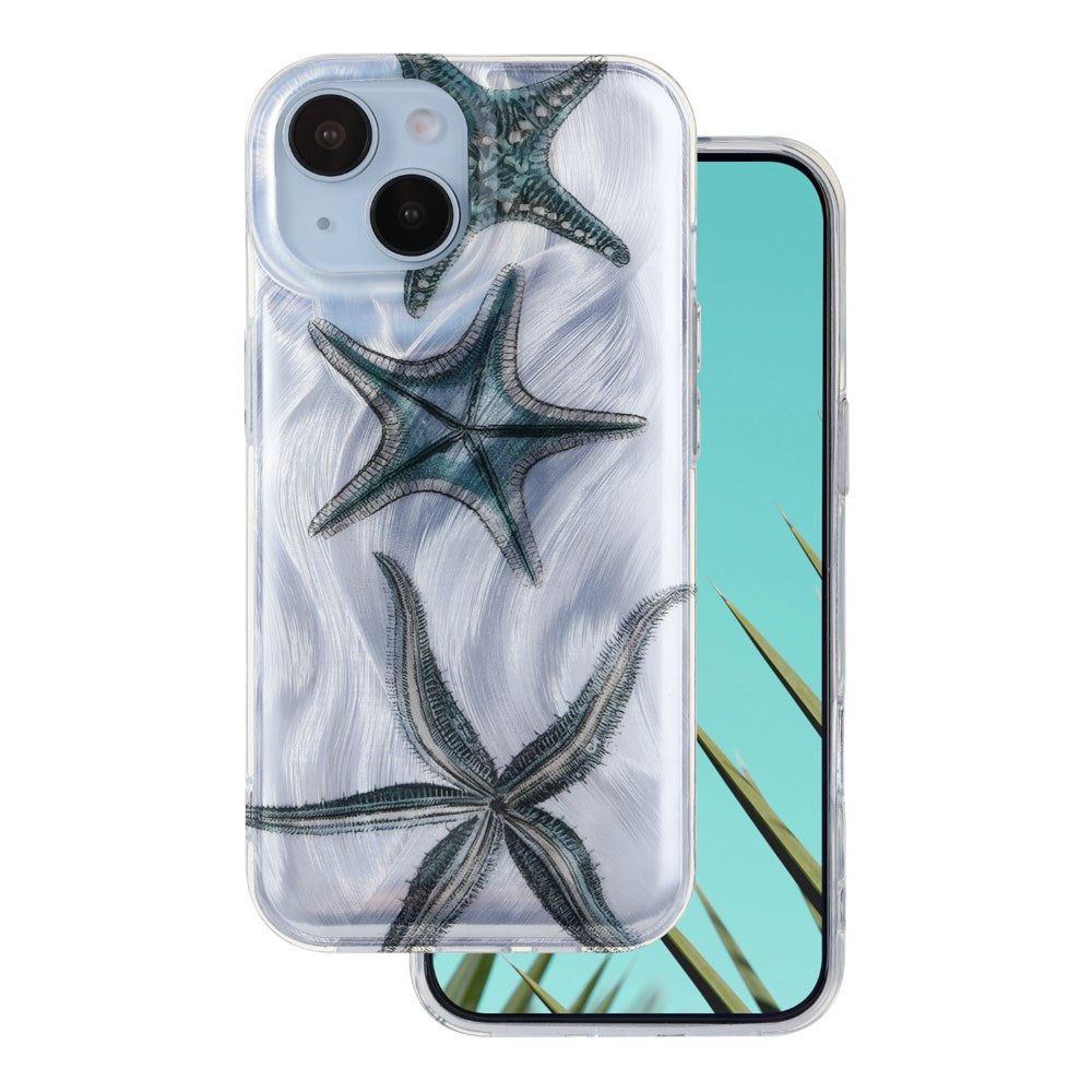 iPhone 15 TFO Ultra Trendy Sommar Skal - Starfish
