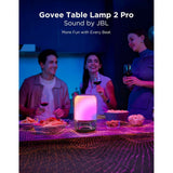 Govee Table Lamp 2 Pro - Inbyggd Högtalare - Grå