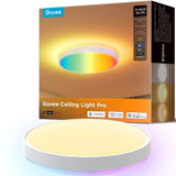 Govee Round Smart Ceiling Light - 15" - Vit