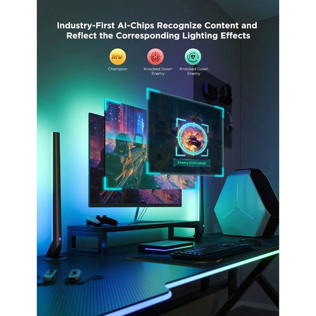 Govee AI Sync Box Kit 2 med 2 x Light Bars - 27-34"