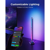 Govee Smart Gaming Light Bars Pro - Tresidig - Genomskinlig / Metall