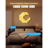 Govee Smart Mini Panel Lights - 10 st. - Vit