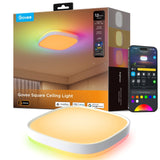 Govee Square Smart Ceiling Light - 12" - Vit