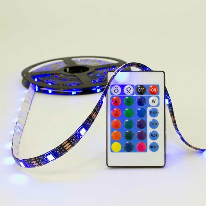White Shark HELIOS Gaming LED-Ljusremsa - 3m - Svart