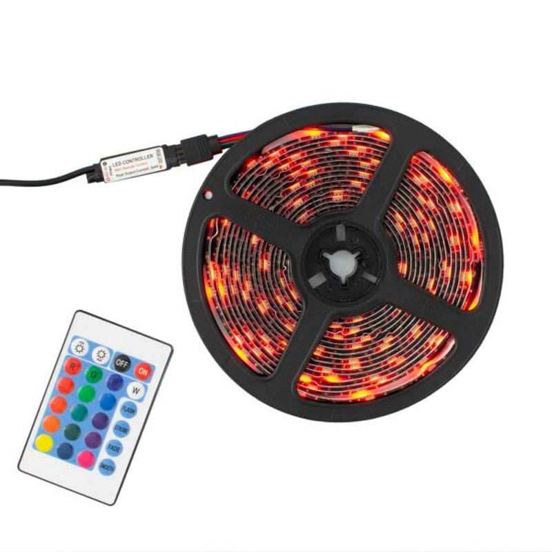 White Shark HELIOS Gaming LED-Ljusremsa - 5m - Svart